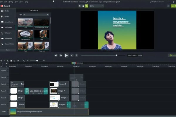 معرفی camtasia، نرم افزار اسکرین رکوردر لپ تاپ 