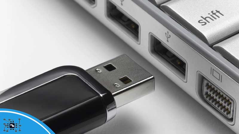 بررسی کار نکردن پورت usb لپ تاپ